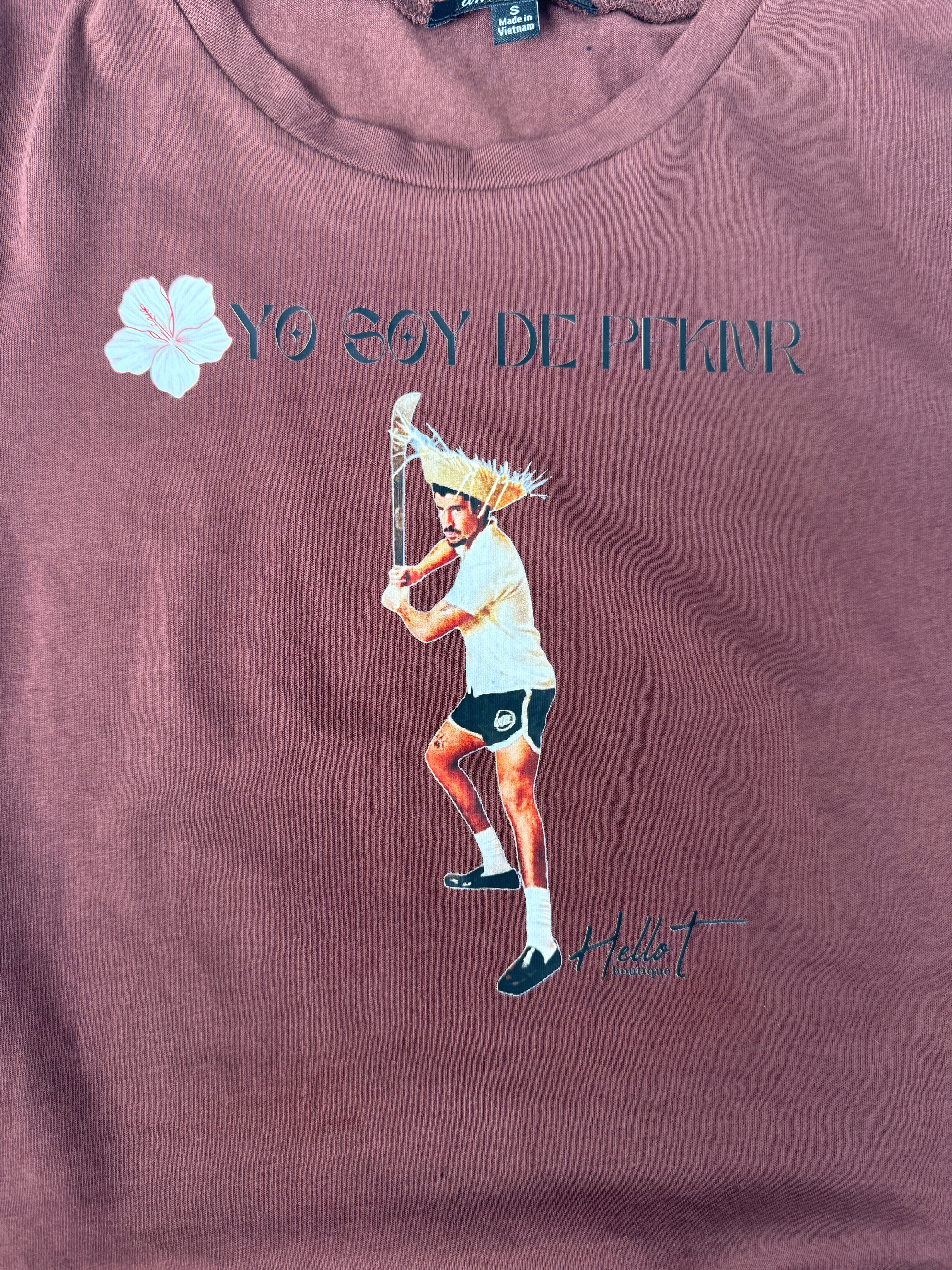 Bad Bunny brown shirt 🪩