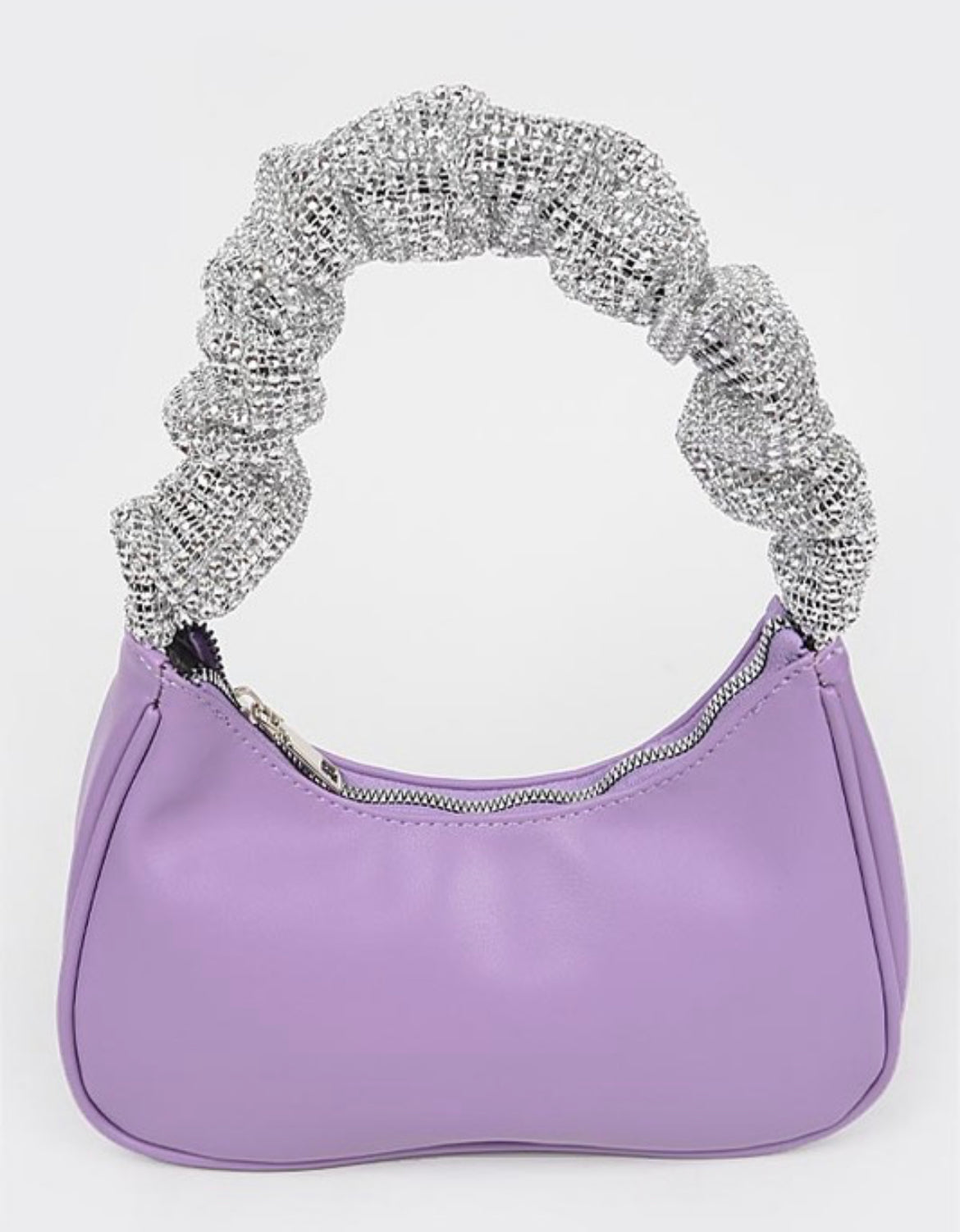 Purple handbag